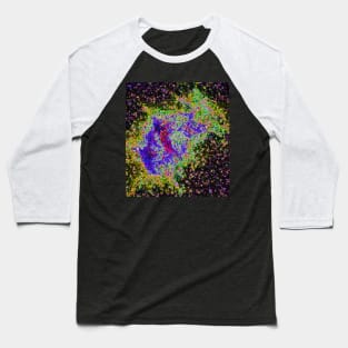 Black Panther Art - Glowing Edges 480 Baseball T-Shirt